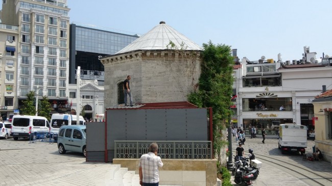 İBB, Taksim Maksemi’nin duvarına jeneratör inşa etti
